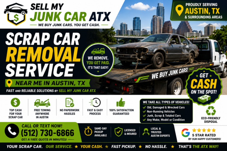 Scrap Car Removal Service